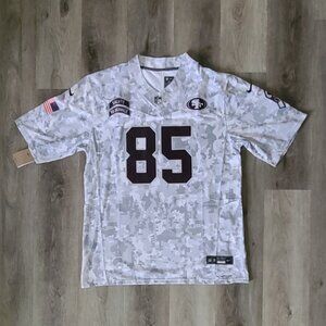 San Francisco 49ers George Kittle Camo Salute to Service Jersey Men’s XL